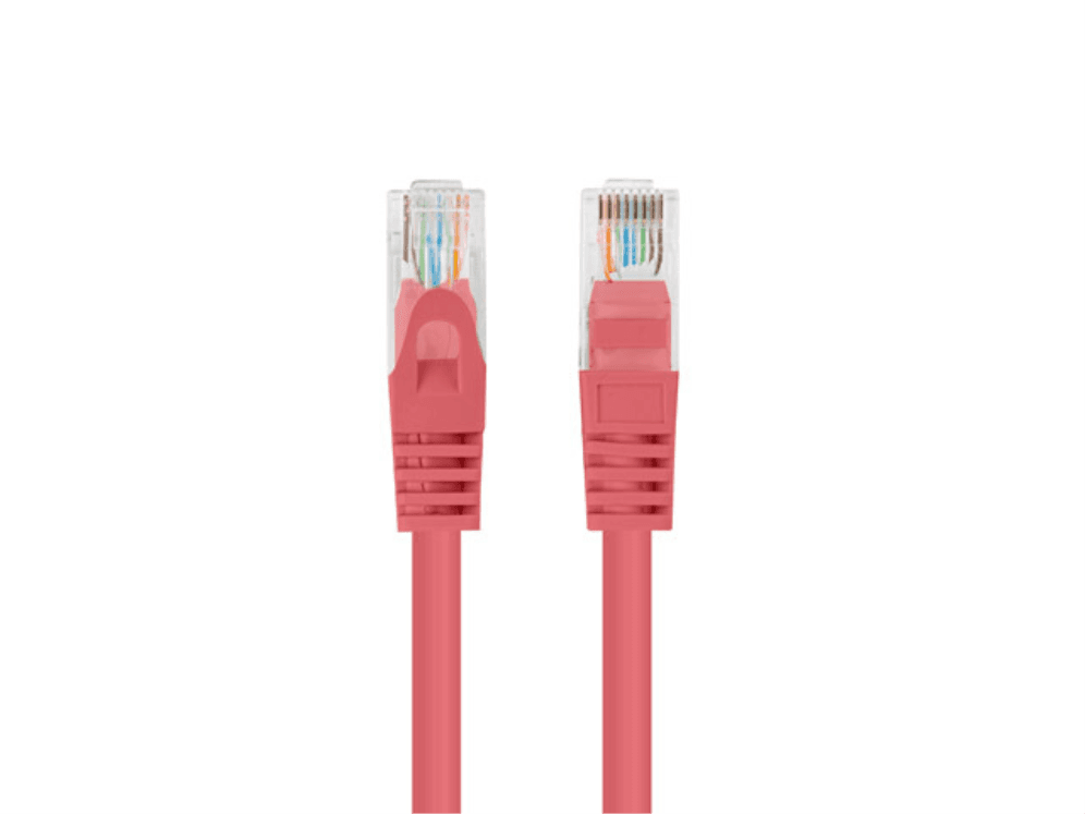 Cable de Red Lanberg Latiguillo Cat.6 UTP 7.5m Rojo Fluke Passed — imagen 1