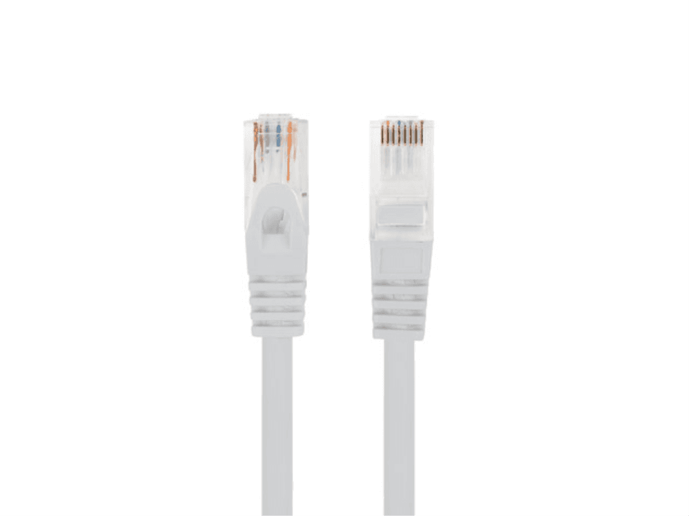 Cable de Red Lanberg Latiguillo Cat.6 UTP LSZH Cu 1M Gris Fluke Passed — imagen 1
