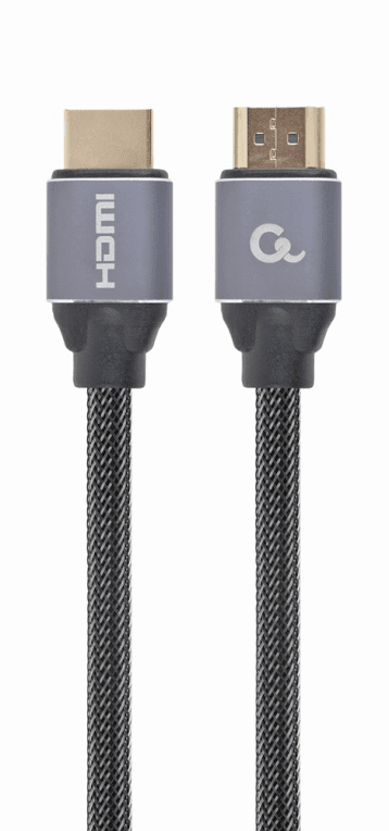 Cable Hdmi 2.0 4K 60Hz Gembird Ccbp-Hdmi-1m Premium Trenzado Ethernet 1m Negro — imagen 1
