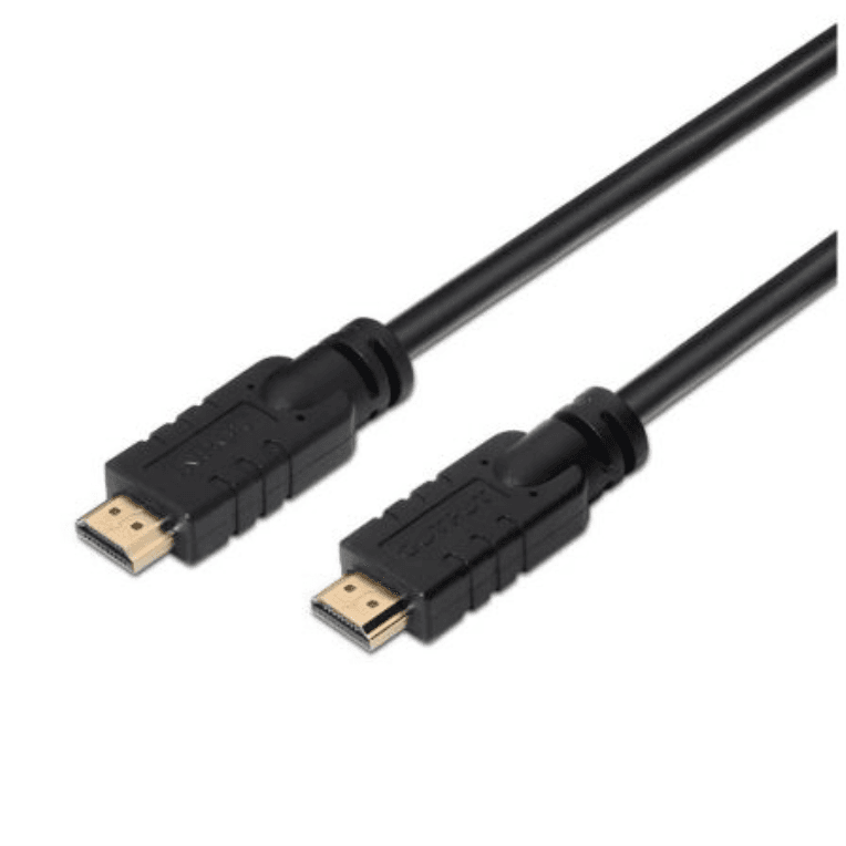Cable Hdmi Aisens Alta Velocidad Con Repetidor A/M-A/M Negro 15M — imagen 1