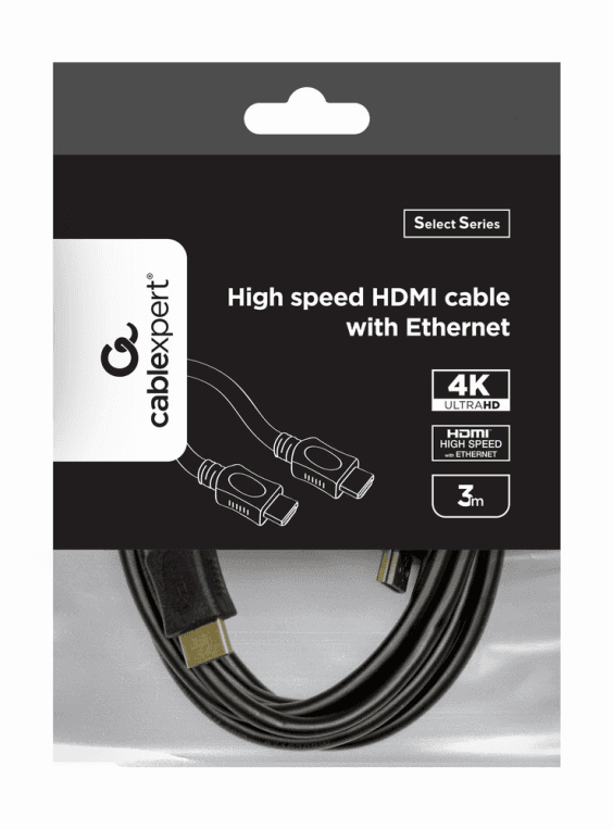 Cable HDMI Gembird Macho Macho 4K Alta Velocidad 3m Select Series — imagen 1