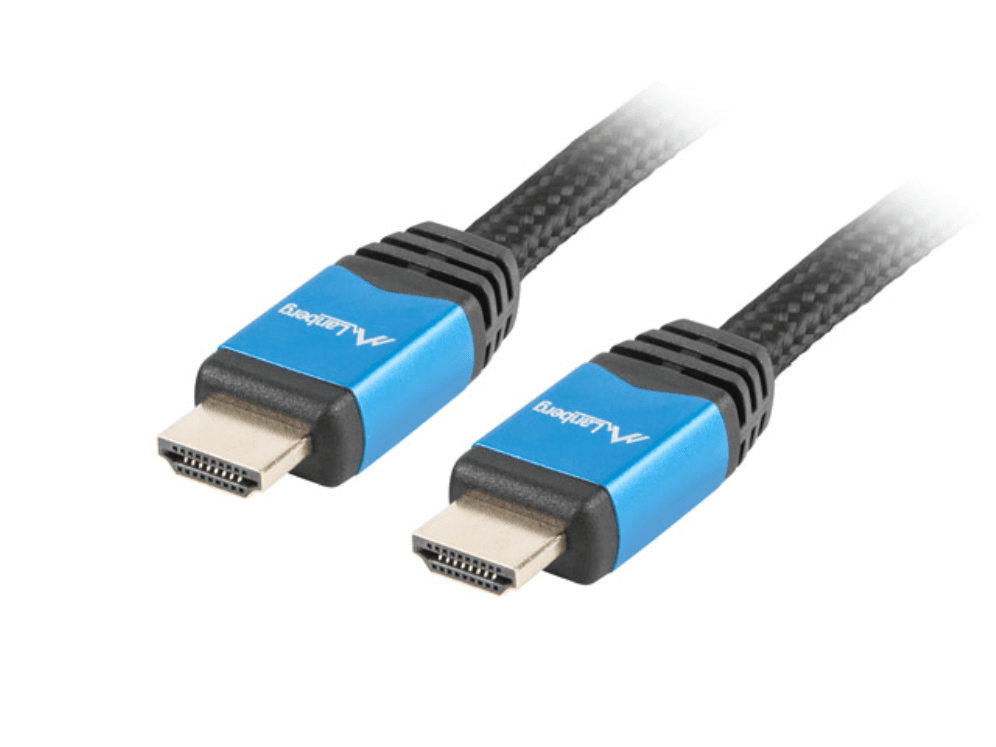 Cable Hdmi Lanberg Macho Macho V2.0 Cu 4K Premium 3M Negro — imagen 1
