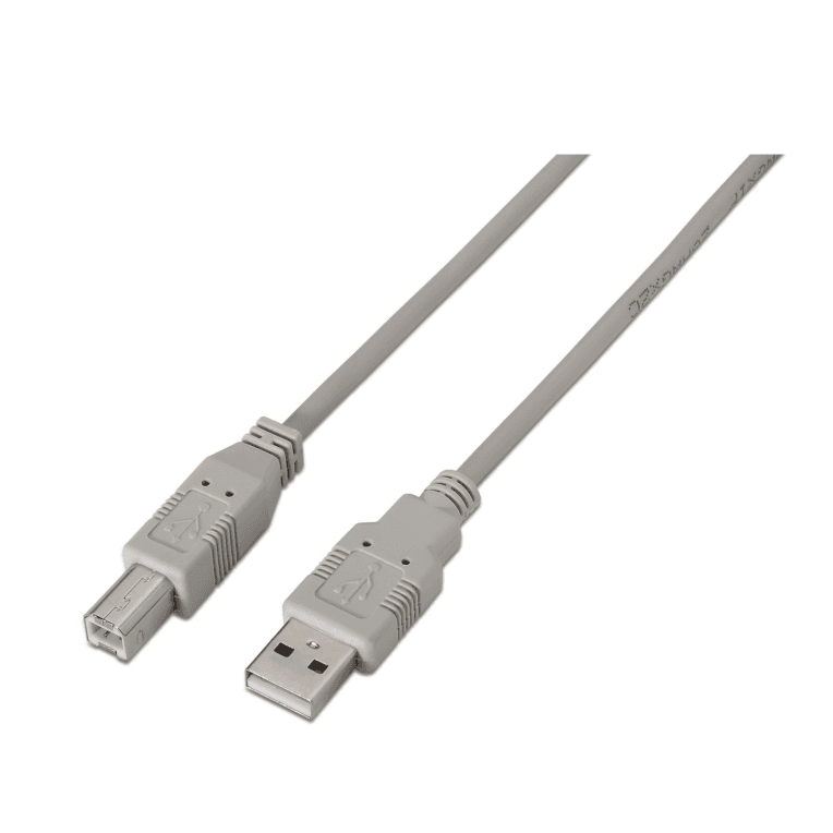 Cable Impresora Aisens USB 2.0 Tipo A M-B M Beige 4.5m — imagen 1