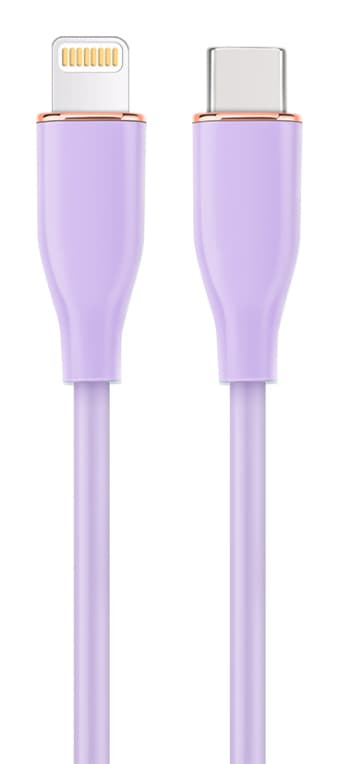 Cable Lightning Gembird USB Tipo-C a 8 Clavijas 1.5M Violeta — imagen 1