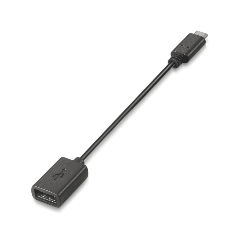 Cable o Adaptador USB Aisens USB 2.0 3A Tipo USB-C M-A H Negro 15cm — imagen 1