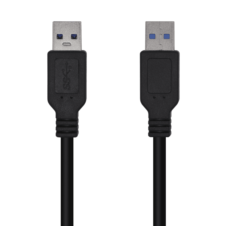 Cable o Adaptador USB Aisens USB 3.0 Tipo A/M-A/M Negro 3.0M — imagen 1