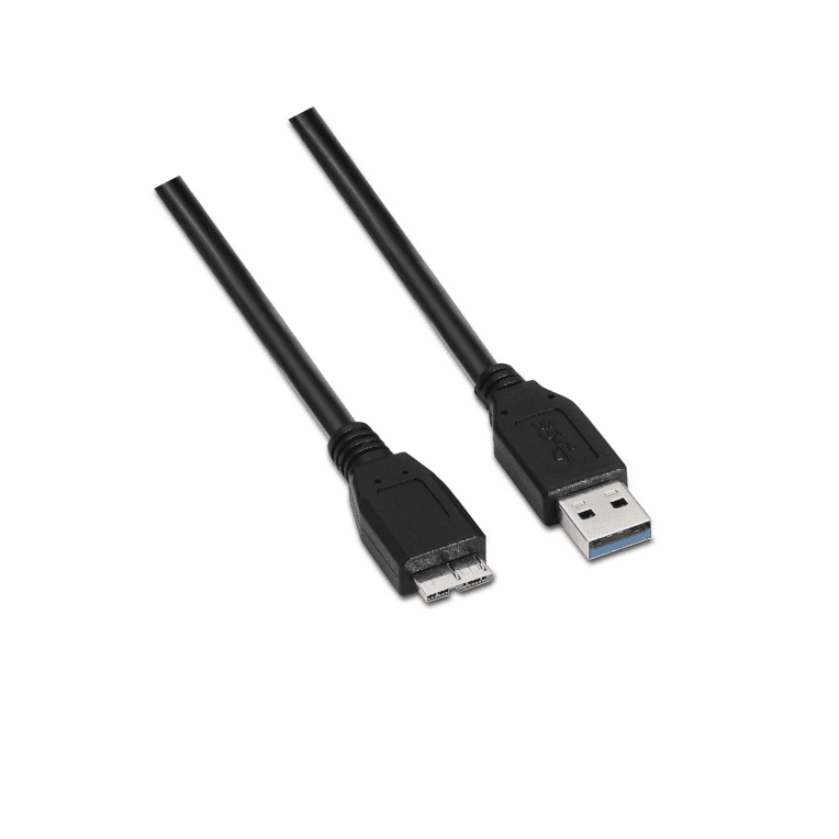 Cable o Adaptador USB Aisens USB 3.0 Tipo A/M-Micro B/M Negro 2.0M — imagen 1