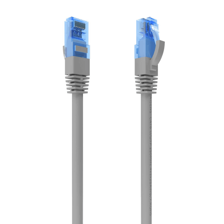 CABLE RED AISENS LATIGUILLO RJ45 CAT.6 UTP AWG26 CCA GRIS 30CM — imagen 1