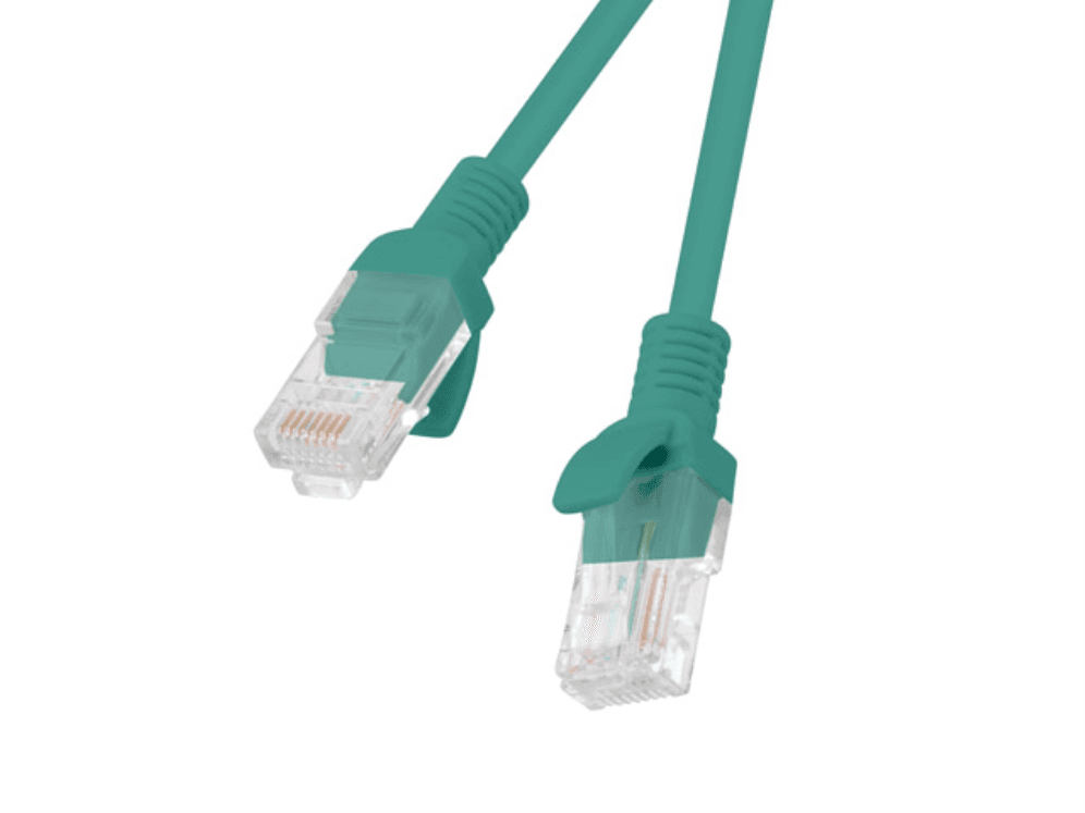 CABLE RED LANBERG LATIGUILLO CAT.6 UTP 1.5M VERDE FLUKE PASSED — imagen 1