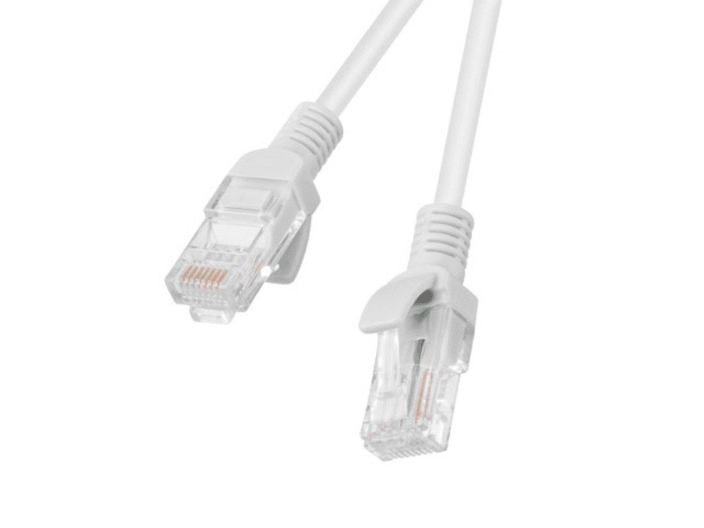CABLE RED LANBERG LATIGUILLO CAT.6 UTP CCA 2M GRIS PACK 10 UDS FLUKE PASSED — imagen 1