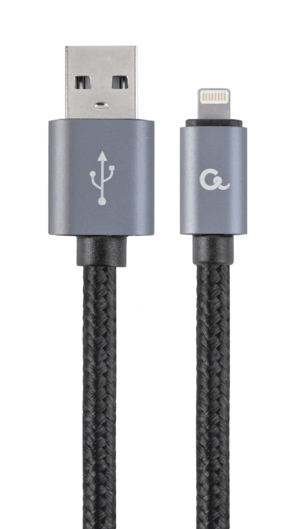CABLE TRENZADO DE ALGODON GEMBIRD 8 PINES CON CONECTORES METALICOS, 1,8 M — imagen 1