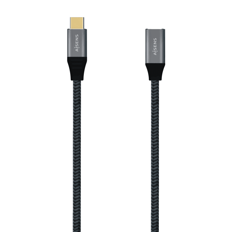 Cable USB 3.2 Gen 2x2 Aisens USB-C a USB-C Aluminio 1m — imagen 1