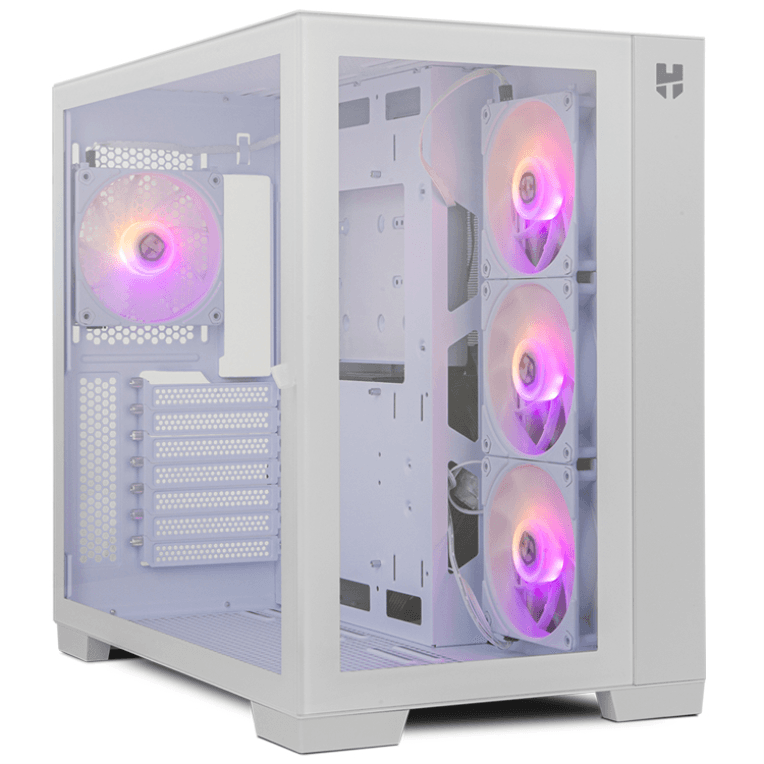 Caja ATX Nox Deluxe Hummer Astra Blanca — imagen 1
