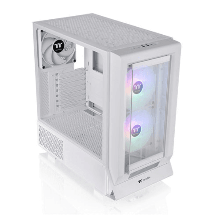 Caja ATX Thermaltake Gaming Ceres 350 MX ARGB 3 Ventiladores Blanca — imagen 1
