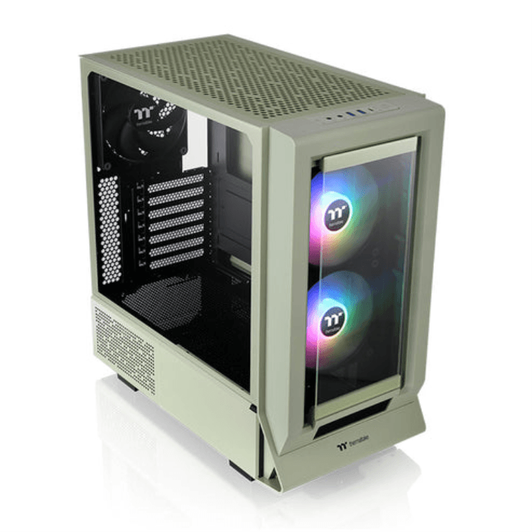 Caja ATX Thermaltake Gaming Ceres 350 MX ARGB 3 Ventiladores Matcha — imagen 1