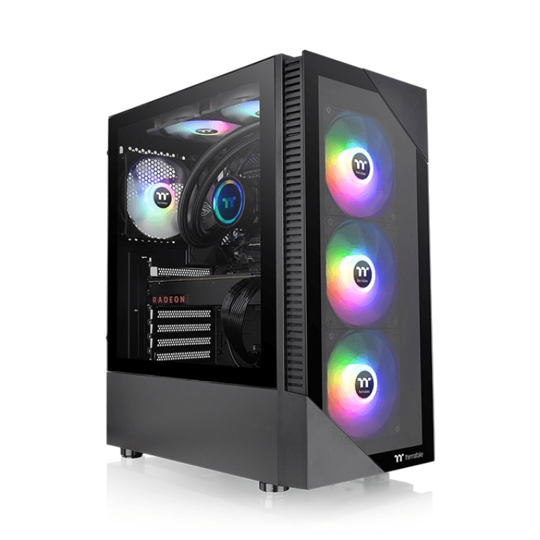 Caja ATX Thermaltake View 200 TG ARGB Negra 2xUSB3.2 — imagen 1