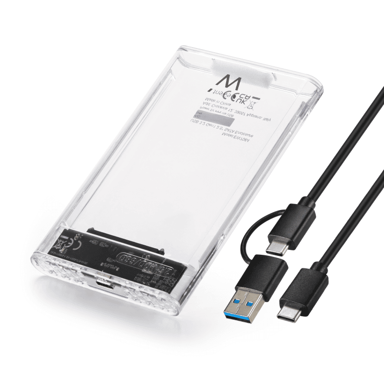 Caja Externa Ewent EW7064 2.5" SATA USB 3.2 Gen1 USB-C+A — imagen 1