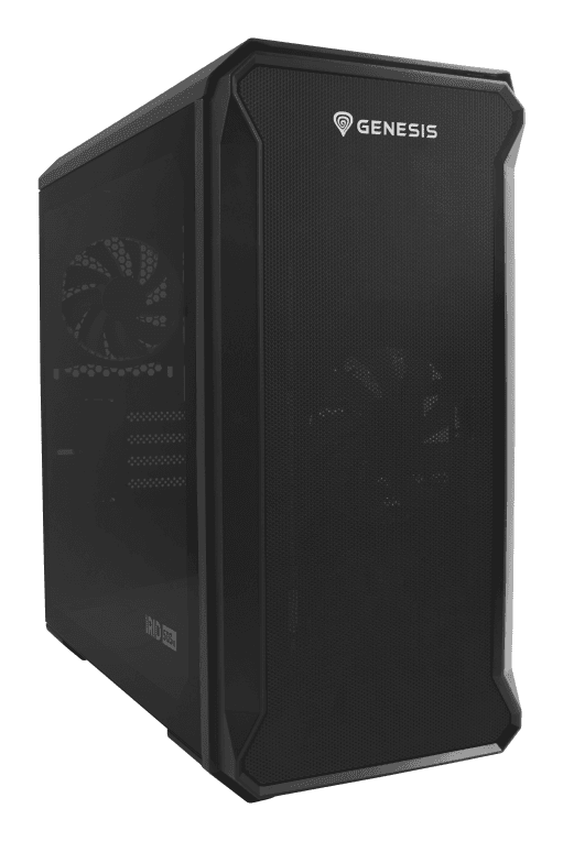 Caja Micro-ATX Genesis Gaming IRID 503 Negra 1xUSB3.0/2.0 — imagen 1
