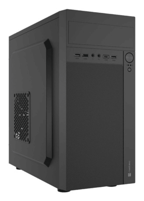 Caja Micro-ATX Natec Helix 1xUSB-C/2xUSB3.0/1xUSB2.0 Negra — imagen 1