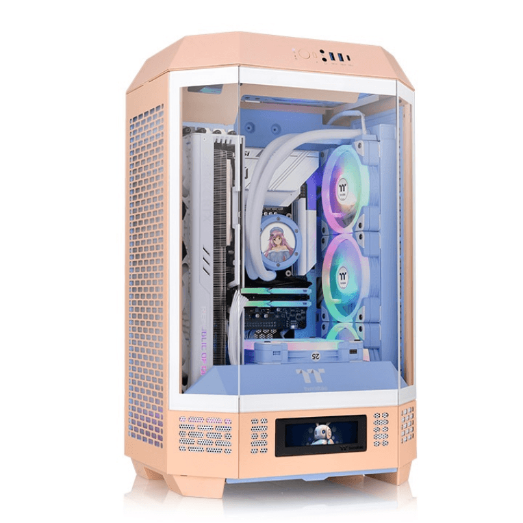 Caja Micro-ATX Thermaltake The Tower T300 Peach 2xUSB3.0 — imagen 1
