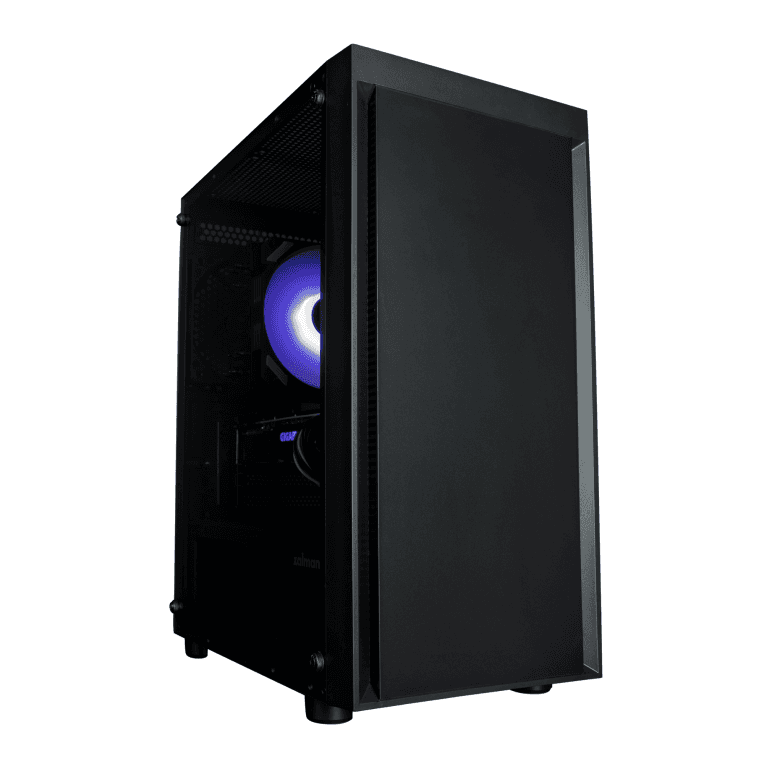Caja Micro-ATX Zalman T3 Plus Negra 2 Ventiladores — imagen 1
