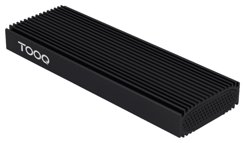 CARCASA TOOQ TQE-2230B M.2 NVMe PCIe USB 3.1 GEN2 NEGRO — imagen 1