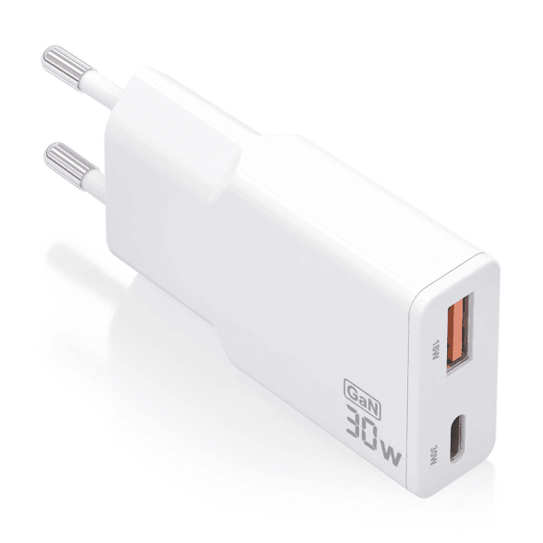 Cargador Aisens Gan Ultra Delgado 30W USB-C PD3.0 QC4.0 USB-A QC3.0 — imagen 1