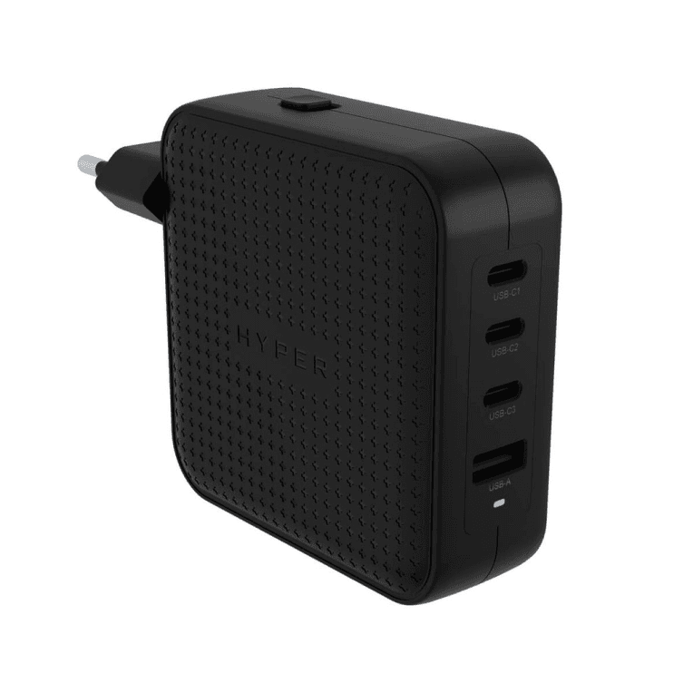Cargador Hyper HyperJuice 100W USB-C GaN Travel Charger (3C+1A) - Black — imagen 1