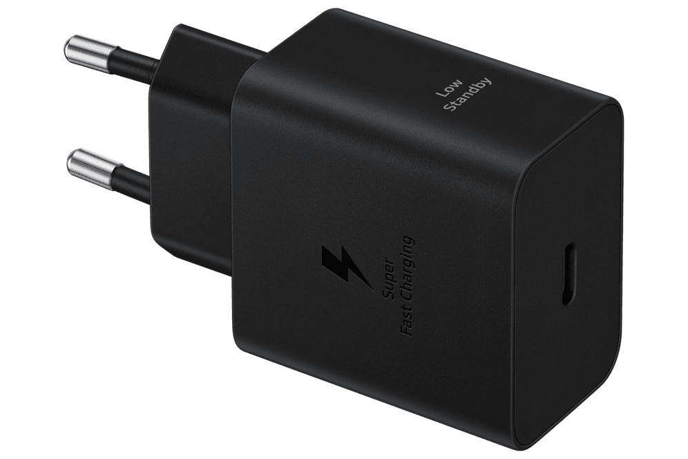 Cargador Samsung USB-C 45W Negro Con Cable EP-T4511XBEGEU — imagen 1