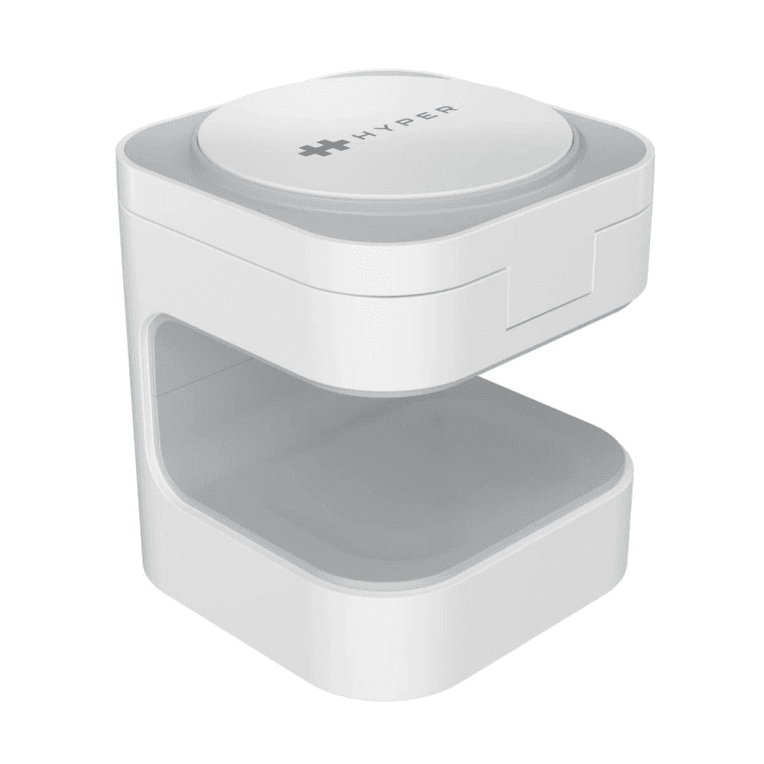 Cargador Targus Hyper Juice Qi2 3 en 1 Magnetic Charging Stand - Blanco — imagen 1