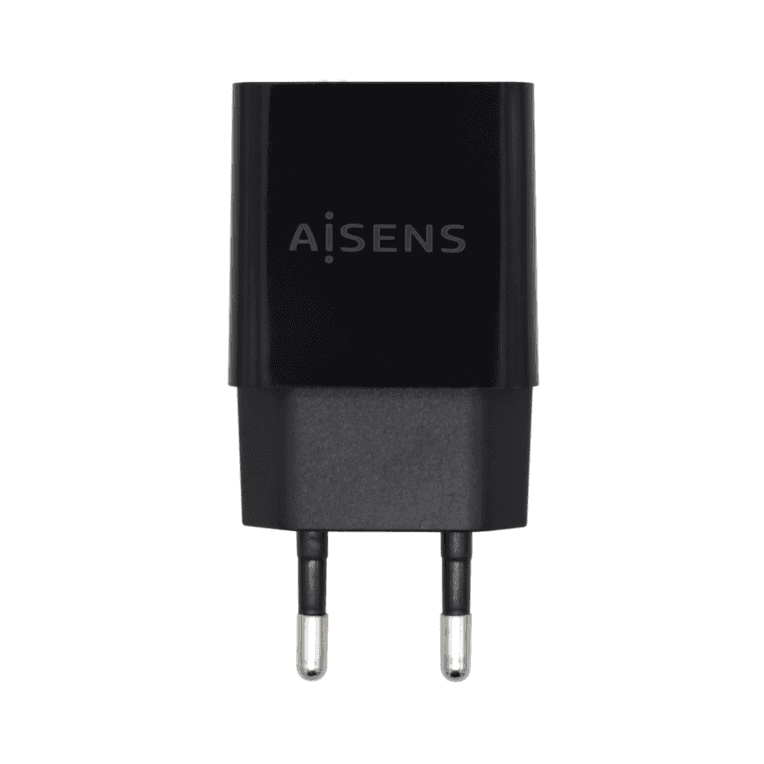 Cargador USB Aisens 10W Alta Eficiencia 5V 2A Negro — imagen 1