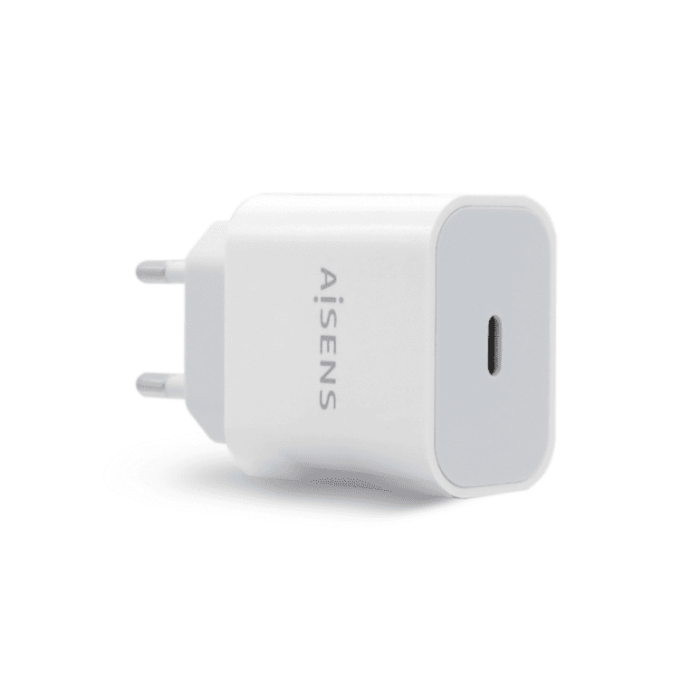 Cargador USB-C Aisens PD3.0 1 Puerto 1xUSB-C 20W Blanco — imagen 1