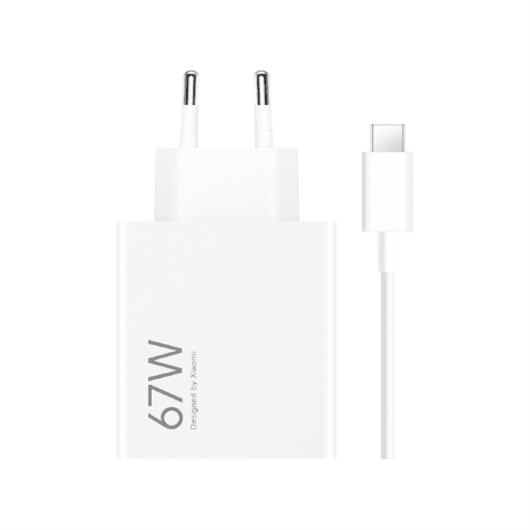 Cargador Xiaomi Hyper Charging Combo 67W Type-A Blanco — imagen 1