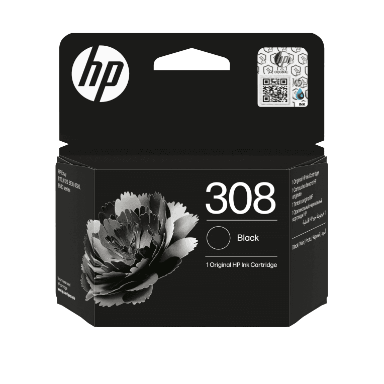 Cartucho de Tinta Silla Hp 308 Negro — imagen 1