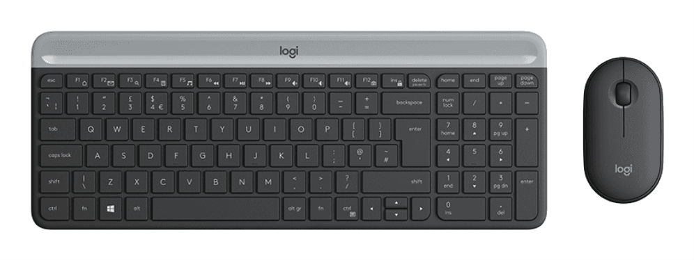 Combo Teclado Raton Logitech Combo Mk470 Inalambrico Grafito — imagen 1