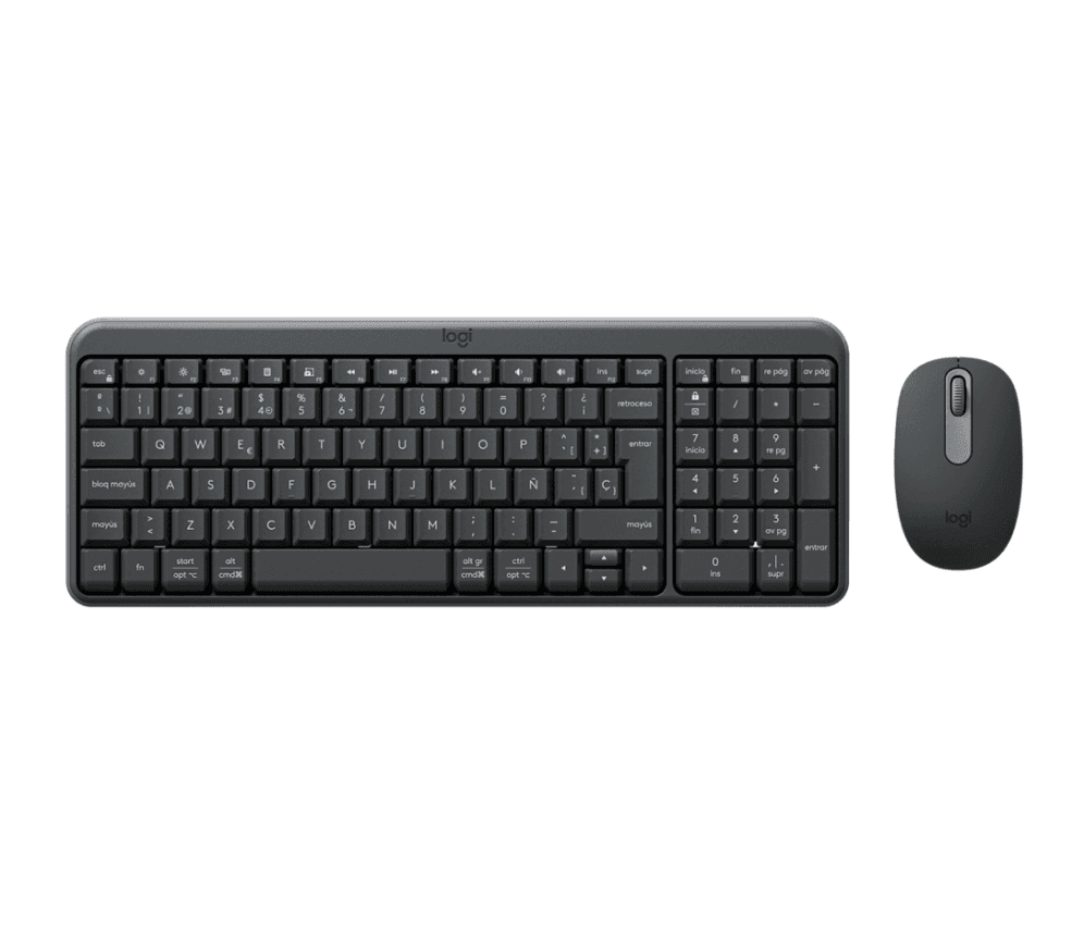 Combo Teclado Y Raton Logitech Mk250 Bluetooth Negro — imagen 1