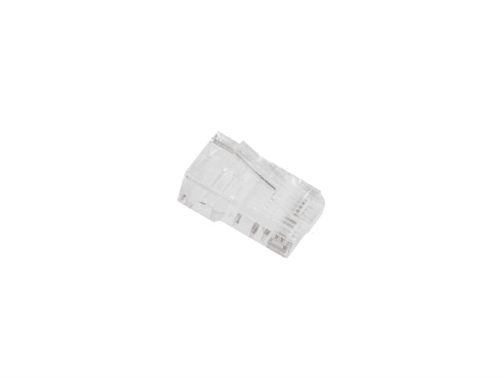 Conector Lanberg Cat.6 UTP 8P8C Pass Through Type 20Pcs — imagen 1