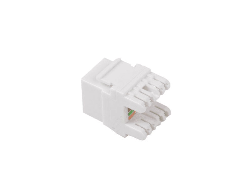 Conector Lanberg Keystone RJ45 Cat.6A UTP 180 Grados para Redes de Alta Velocidad — imagen 1