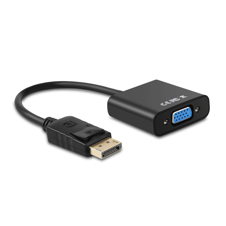 Conversor Aisens DisplayPort A SVGA DP M-SVGA H Negro 15cm — imagen 1