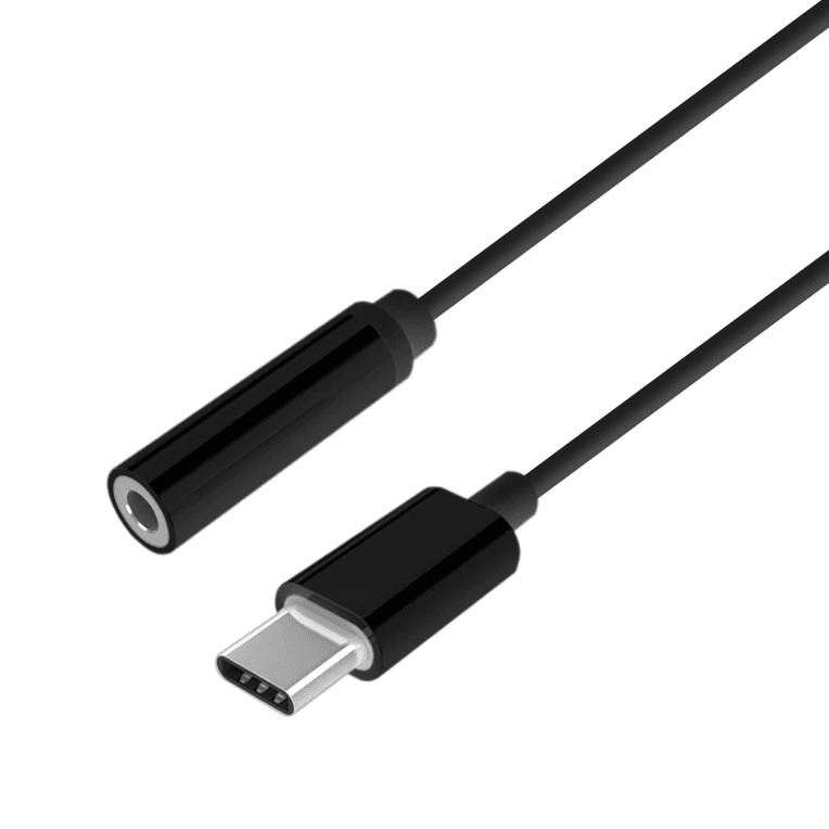 CONVERSOR AISENS USB-C A AUDIO USB-C/M-JACK 3.5/H 15CM — imagen 1