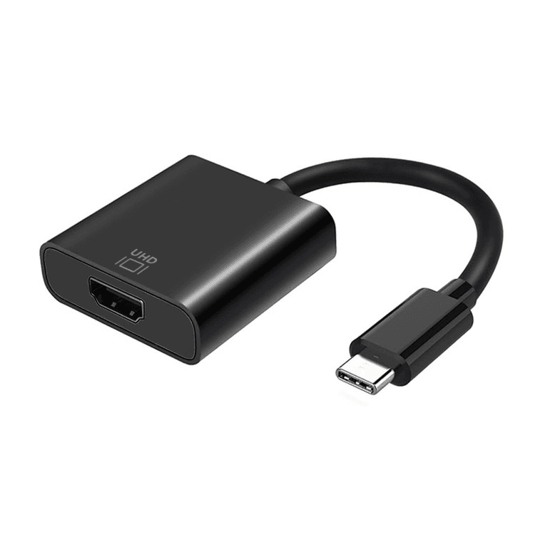 Conversor Aisens USB-C A HDMI 4K@60Hz USB-C M-HDMI H Negro 15cm — imagen 1
