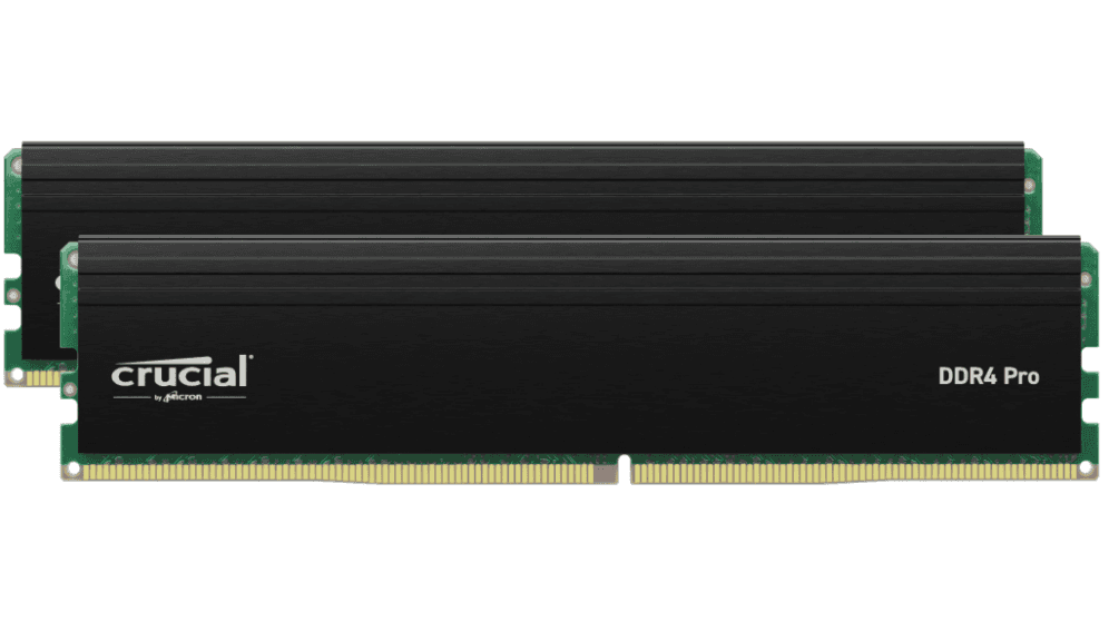 Crucial Pro 64GB Kit2 DDR4-3200 UDIMMCrucial - DDR4 - kit - — imagen 1