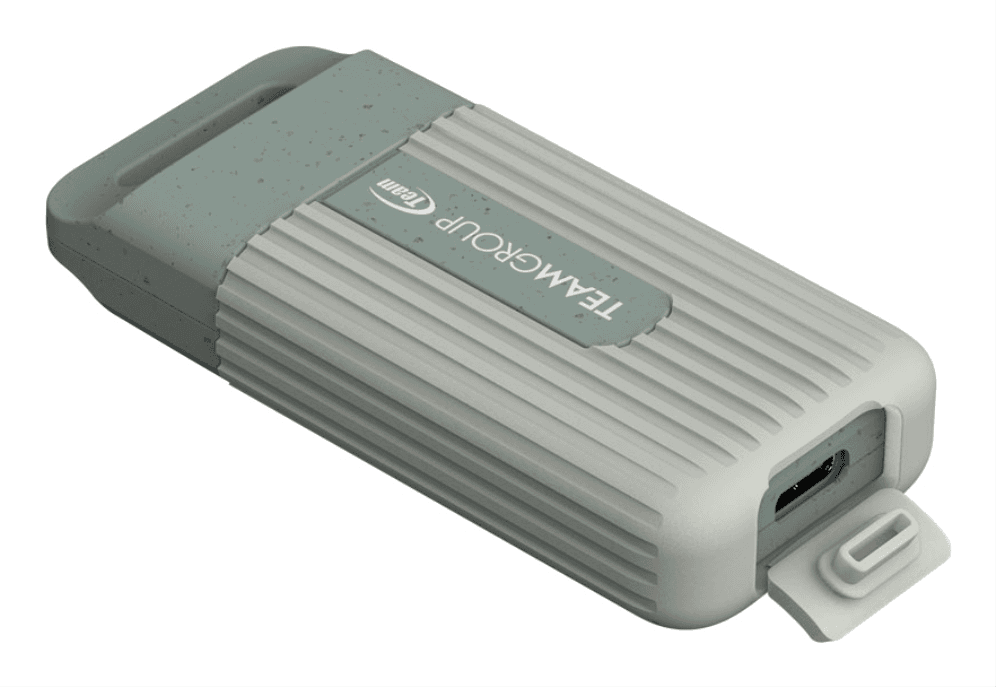 Disco Duro Externo SSD Teamgroup 1TB Team Gen 2x1 PD20 Eco Portable USB3.2 USB-C — imagen 1