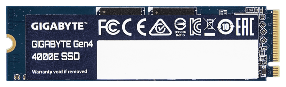 Disco Duro SSD Gigabyte Gen4 4000E 500Gb M.2 PCI-e 4.0 Nvme 3D Nand — imagen 1