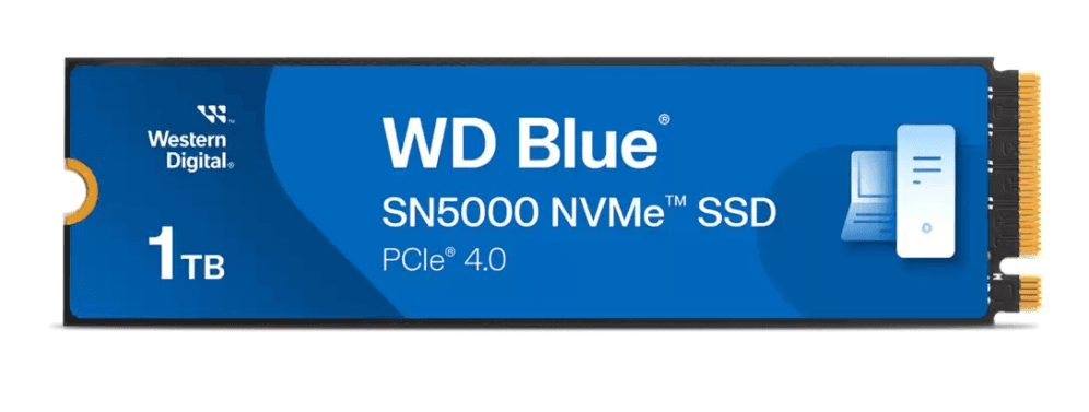 Disco Duro SSD Western Digital Blue SN5000 1TB NVME — imagen 1