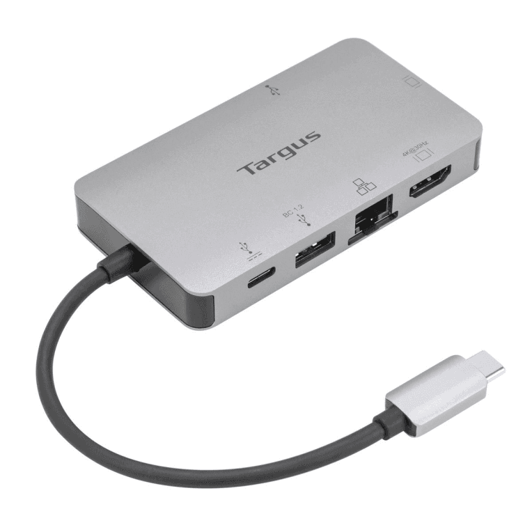 DOCKING STATION TARGUS TIPO C A HDMI X1 VGA X1 USB-A X1 USB-C X1 PLATA — imagen 1