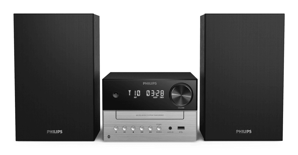 Equipo Hi-Fi Philips TAM3205M2/77 USB 20 Wattios Bluetooth