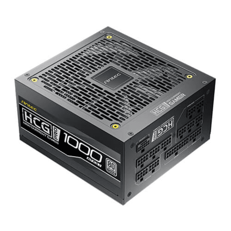 Fuente Antec HCG1000 Pro 1000W 80+ Platinum Full Modular Negra — imagen 1
