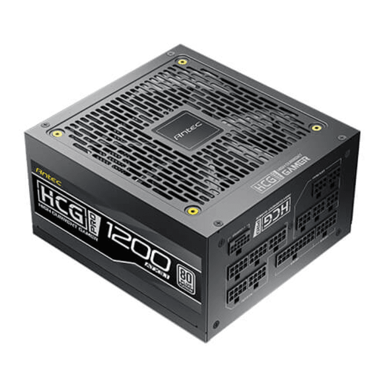 Fuente Antec HCG1200 Pro 1200W 80+ Platinum Full Modular Negra — imagen 1