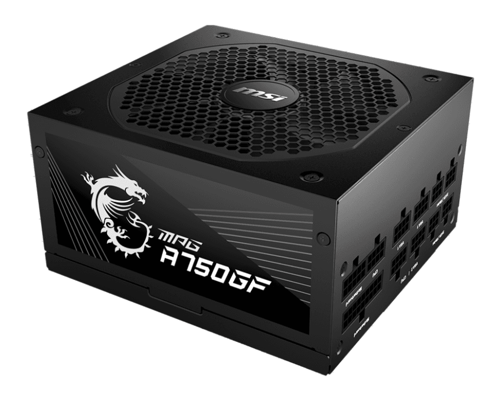 Fuente Msi MPG A750GF 750W 80+ Gold — imagen 1
